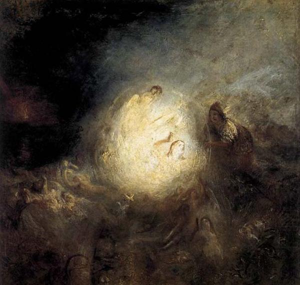 Undine Giving the Ring to Massaniello, Fisherman of Naples, Joseph Mallord William Turner